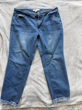 Boyfriend Jeans in Faded Blue - Relaxed Fit
